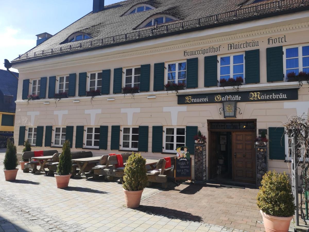 Hotel Maierbraeu Altomünster Exterior foto